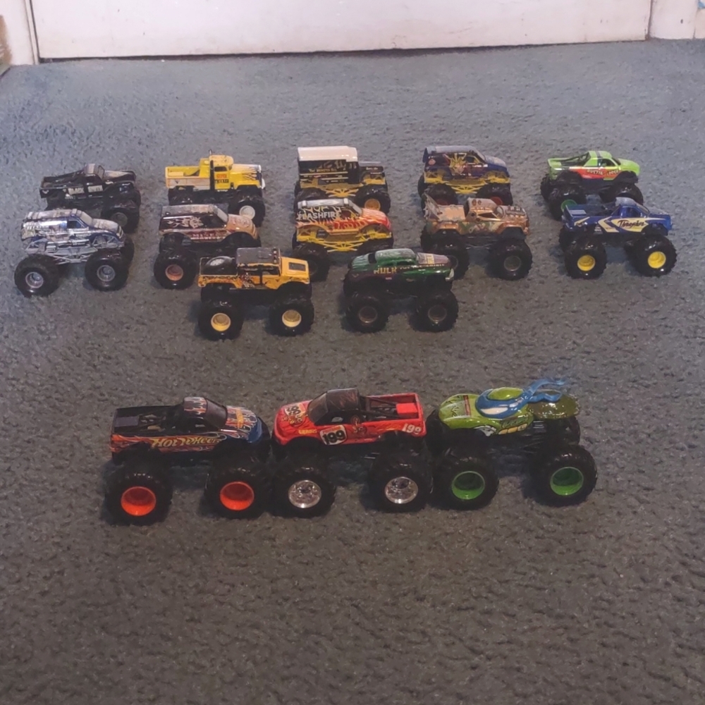 Hot Wheels monster trucks